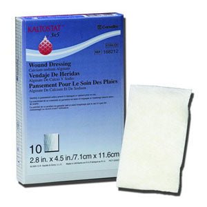 BX/10 - ConvaTec KALTOSTAT&reg; Fortex&reg; Calcium Sodium Alginate Dressing 4" x 4" - Best Buy Medical Supplies