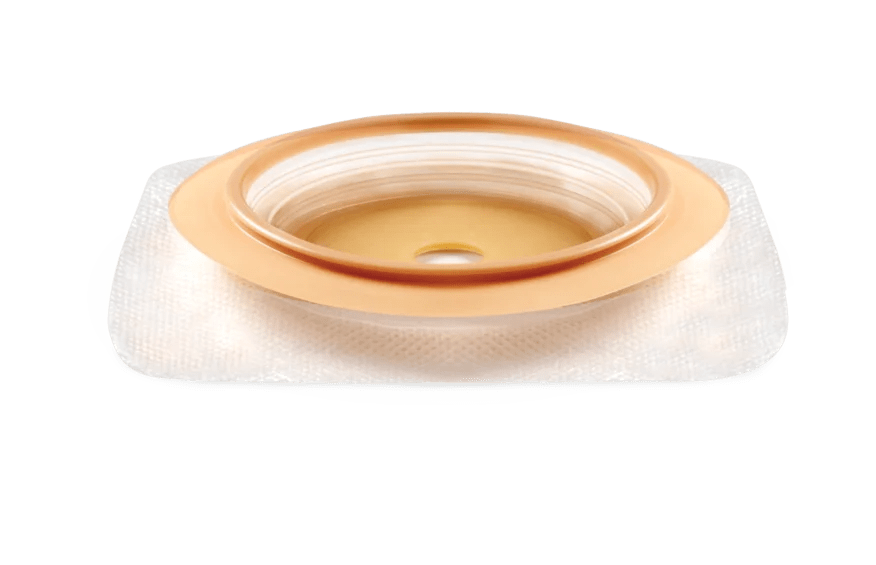 BX/10 - ConvaTec Natura&reg; Durahesive&reg; Convex Cut-to-Fit Skin Barrier, Hydrocolloid Adhesive, 7/8" Stoma, 1-3/4" Accordion Flange, Small, Tan - Best Buy Medical Supplies
