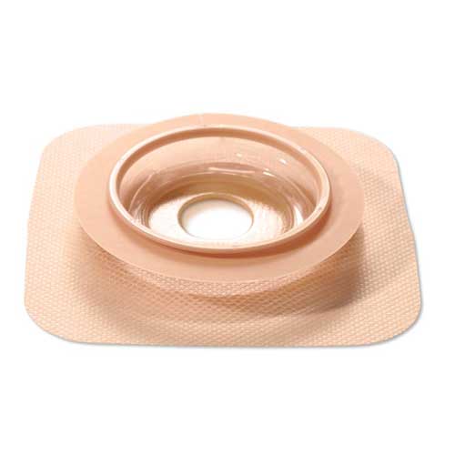 BX/10 - ConvaTec Natura&reg; Durahesive&reg; Skin Barrier, Cut-to-Fit, with Accordion Flange, 1-3/4" White - Best Buy Medical Supplies