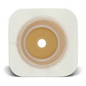 BX/10 - ConvaTec SUR-FIT Natura&reg; Durahesive&reg; Cut-to-fit Skin Barrier with Flexible Tape Collar 4-1/2" L x 4-1/2" W Size Square Shape - Best Buy Medical Supplies