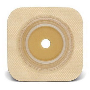 BX/10 - ConvaTec SUR-FIT&reg; Natura&reg; Durahesive&reg; Two-Piece Skin Barrier, Up to 3/4" Cut-to-Fit, 1-1/4" Flange, 4" x 4" - Best Buy Medical Supplies