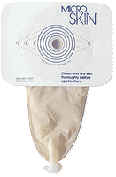BX/10 - Cymed Inc One-piece Pediatric Fistula Pouch with Microskin&reg; Adhesive Barrier 1-3/4" Opening, 7" L, Cut-to-fit, Transparent - Best Buy Medical Supplies