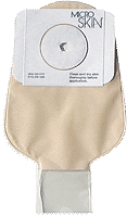 BX/10 - Cymed Platinum One-piece Drainable Pouch Pre-cut MicroSkin&reg; Adhesive Barrier and Thick MicroDerm&trade; Plus Washer 1-1/2" Stoma Opening, 11" L, Clear, Odor-proof Film, Comfort Backing, Latex-free - Best Buy Medical Supplies