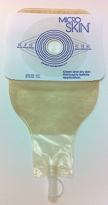 BX/10 - Cymed Urostomy Pouch with Microskin&reg; Barrier 11", Large, Cut-to-fit Upto 2-1/2" Stomas - Best Buy Medical Supplies