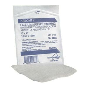 BX/10 - Derma Sciences Algicell&reg; Calcium Alginate Dressing, 4" x 4" - Best Buy Medical Supplies