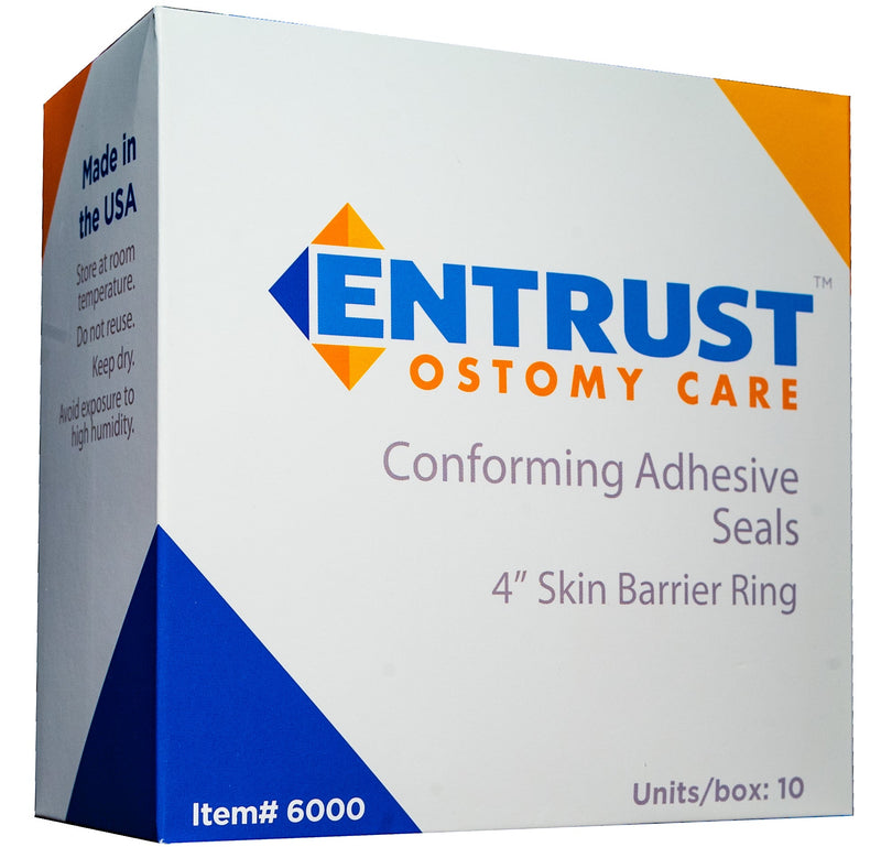 BX/10 - Fortis Entrust™ Ostomy Skin Barrier Ring 4", Extended Wear - Best Buy Medical Supplies
