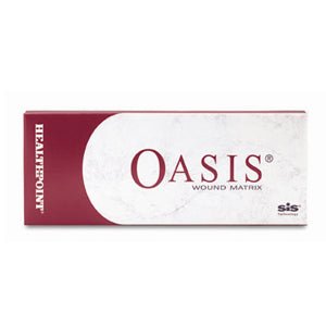 BX/10 - Healthpoint Oasis&reg; Fenestrated Wound Matrix Dressing 3 x 3-1/2cm, Ultra- thicker, stronger, and more durable, Easy to trim to the exact size and shape of the wound - Best Buy Medical Supplies