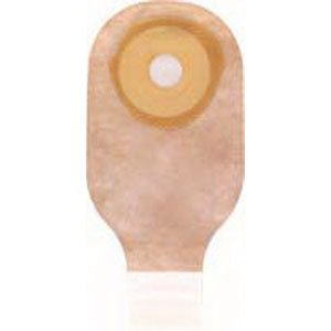 BX/10 - Hollister Premier&trade; One-Piece Drainable Pouch, Up to 3" x 2-1/2" Oval Cut-to-Fit Flat SoftFlex&reg; Skin Barrier, Filter, Integrated Closure, Beige - Best Buy Medical Supplies