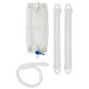 BX/10 - Hollister Sterile Vented Urinary Leg Bag System Combination Pack Large 30 oz, 11-1/8" - Best Buy Medical Supplies