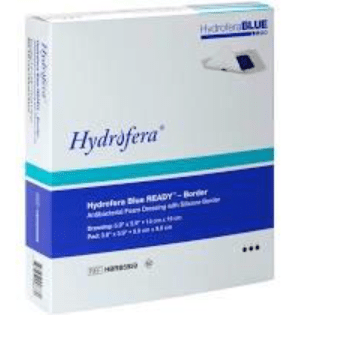 BX/10 - Hydrofera Hydrofera Blue READY&trade; Foam Dressing, Standard, 4" x 5" - Best Buy Medical Supplies
