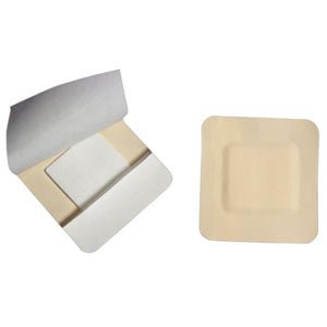 BX/10 - Kendall Border Foam Gentle Adhesion Dressing 5-1/2" x 5-1/2" with 4" x 4" Pad - Best Buy Medical Supplies