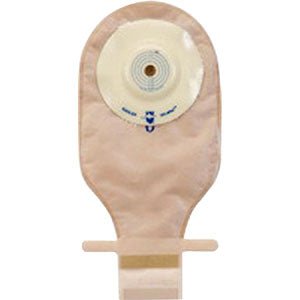 BX/10 - Marlen Manufacturing UltraLite&trade; One-piece Pre-cut Drainable Pouch with AquaTack&trade; Hydrocolloid Deep Convex Barrier and Kwick-Klose&trade; Fastener 1-1/4" Opening, 9" L x 5-3/4" W, Opaque, 16Oz, Odor-proof - Best Buy Medical Supplies