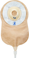 BX/10 - Marlen Manufacturing UltraLite&trade; One-piece Urostomy Pouch with AquaTack&trade; Hydrocolloid Deep Convex Skin Barrier and E-Z Drain Valve 1-1/4" Opening, 9-1/4" L x 5-3/4" W, Transparent, 16Oz, Odor-proof - Best Buy Medical Supplies