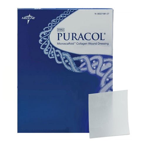 BX/10 - Medline Puracol&trade; Collagen Wound Dressing 4" x 4-1/4" - Best Buy Medical Supplies