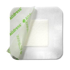 BX/10 - Molnlycke Alldress&reg; Self-Adherent Composite Dressing, Highly Absorbent, Moisture Proof 6" x 6" - Best Buy Medical Supplies