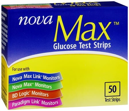 BX/10 - Nova Max Blood Ketone Test Strip (10 count) - Best Buy Medical Supplies