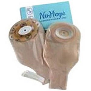 BX/10 - Nu-Flex 1-Piece Adult Roll-Up Drainable Pouch Cut-to-Fit Convex 1-3/4" x 3-1/4" Oval - Best Buy Medical Supplies