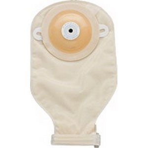 BX/10 - Nu-Hope Laboratories One-piece Flat Drainable Pouch with Nu-Comfort&trade; Barrier and Closure Clamp 2-1/2" Opening - Best Buy Medical Supplies