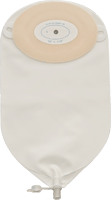 BX/10 - Nu-Hope Laboratories One-piece Post-Op Trim-to-fit Adult Urinary Pouch 3/4" x 1-1/2" Inside Cutting Area Oval, 3-1/4" x 4-5/8" OD, 11" L x 5-3/4" W, 1/2" Starter Hole, 24Oz, Adhesive Foam Pad, Odor-proof, Clear - Best Buy Medical Supplies