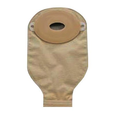 BX/10 - Nu-Hope Nu-Flex&trade; Drainable Pouch, 1-1/2" x 2-3/4" Stoma, Post-Operative, Trim-To-Fit; Roll-Up; Deep Convex, Oval D, Adult, 24 oz - Best Buy Medical Supplies