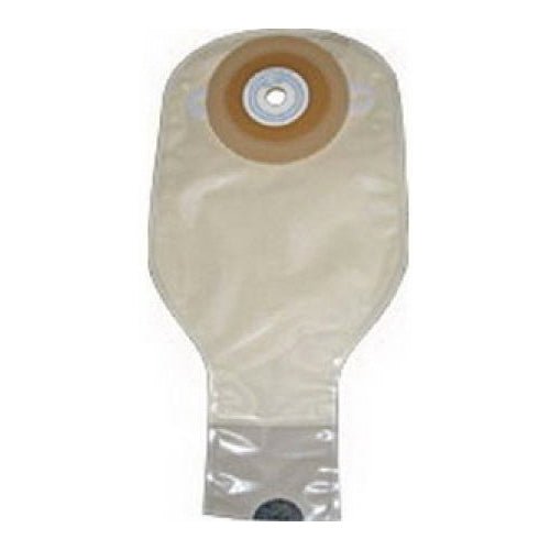BX/10 - Nu-Hope Nu-Flex&trade; Special Drainable Pouch, 7/8" x 1-1/4" Stoma, Nu-Barrier Extended Wear Barrier, Pre-Cut, Post-Operative, Oval B, Adult, 24 oz - Best Buy Medical Supplies