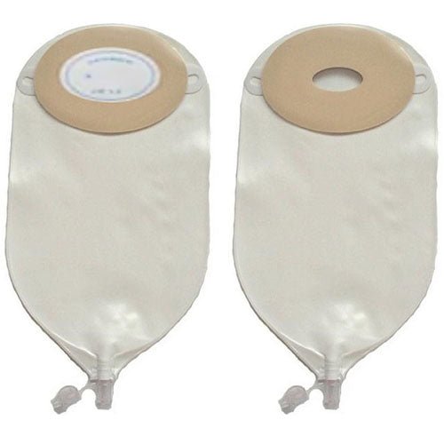 BX/10 - Nu-Hope Nu-Flex&trade; Urinary Pouch, Oval D Convex, 1-1/2" x 2-1/4" Pre-Cut - Best Buy Medical Supplies