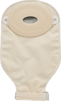 BX/10 - Nu-Hope One-Piece Post-Op Pre-Cut Adult Drainable Pouch with Closure Clamp 3/4" x 1-1/2" Inside Cutting Area Oval, 3-1/4" x 4-5/8" OD, 11" L x 5-3/4" W, 24 oz, Standard - Best Buy Medical Supplies