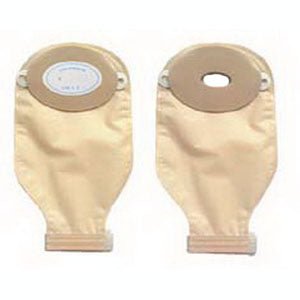 BX/10 - Nu-Hope One-Piece Post-Op Trim-to-Fit Adult Drainable Pouch with Closure Clamp 1-3/4" x 3-1/4" Inside Cutting Area Oval, 3-5/8" x 5" OD, 11" L x 5-3/4" W, 24 oz, Standard - Best Buy Medical Supplies