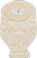 BX/10 - Nu-Hope One-Piece Post-Op Trim-to-Fit Adult Drainable Pouch with Closure Clamp 3/4" x 1-1/2" Inside Cutting Area Oval, 3-1/4" x 4-5/8" OD, 11" L x 5-3/4" W, 24 oz, Standard - Best Buy Medical Supplies