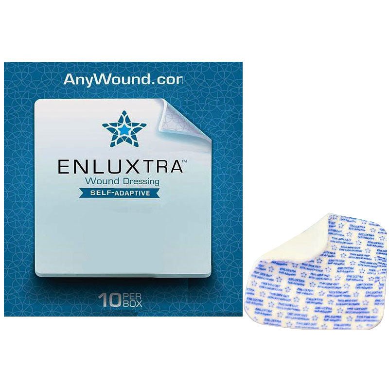BX/10 - Osnovation Systems Enluxtra™ Humifiber™ Self-Adaptive Wound Dressing, 4'x 4' - Best Buy Medical Supplies