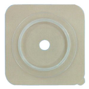 BX/10 - Securi-T&reg; USA Two-Piece Cut-to-Fit Standard Wear Solid Hydrocolloid Wafer without Collar 5" x 5" 2-3/4" Flange - Best Buy Medical Supplies