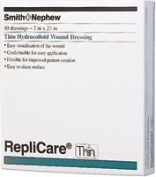 BX/10 - Smith & Nephew Replicare&reg; Thin Hydrocolloid Wound Dressing, 3-1/2" x 5-1/2" - Best Buy Medical Supplies