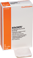 BX/10 - Smith & Nephew Solosite&reg; Conformable Hydrogel Dressing, Non-Woven Gauze, Non-Sensitizing 2" x 2" - Best Buy Medical Supplies