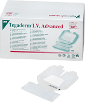 BX/100 - 3M Tegaderm&trade; IV Transparent Adhesive Advance Securement Dressing, Latex Free, 2-1/2" x 2-3/4" - Best Buy Medical Supplies