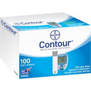 BX/100 - Bayer Contour&reg; Microfill Blood Glucose Test Strip - Best Buy Medical Supplies