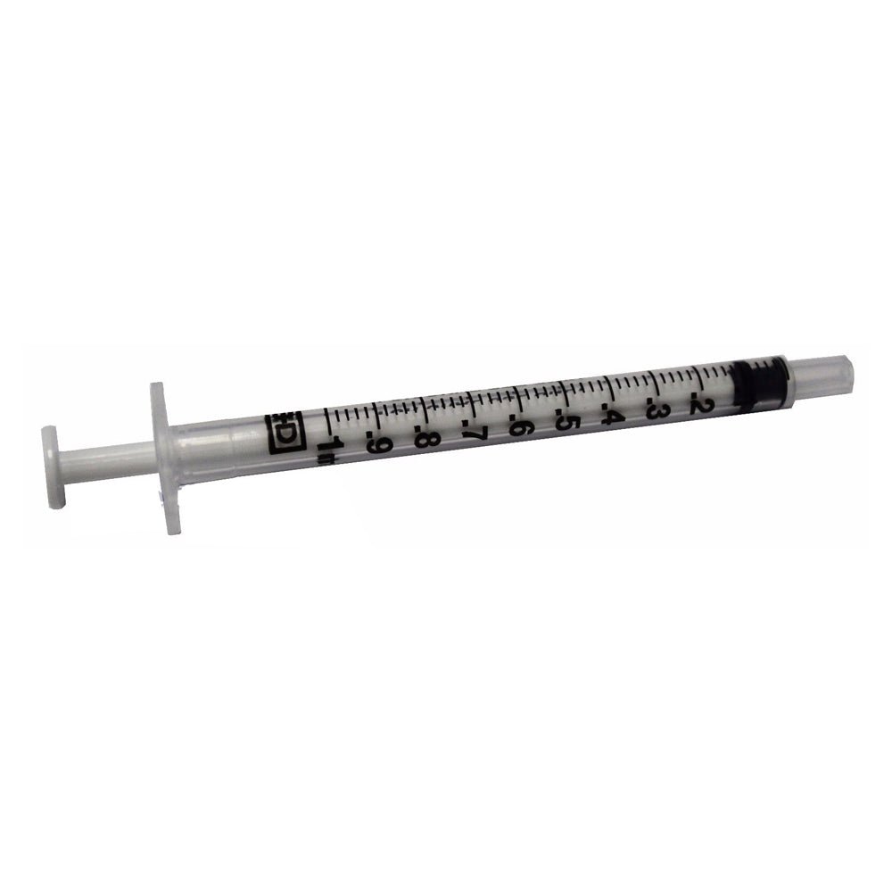 BX/100 - BD Barrel Oral Syringe, with Non Luer Tip, 1 mL, Clear - Best Buy Medical Supplies