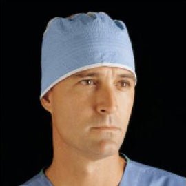 BX/100 - Cardinal Health&trade; Easy-Tie&trade; Surgeon’s Cap, Blue - Best Buy Medical Supplies
