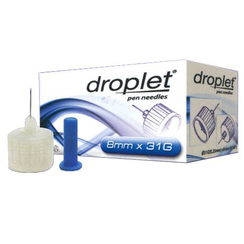 BX/100 - HTL-Strefa Droplet&reg; Pen Needle, 31ga, 8mm - Best Buy Medical Supplies