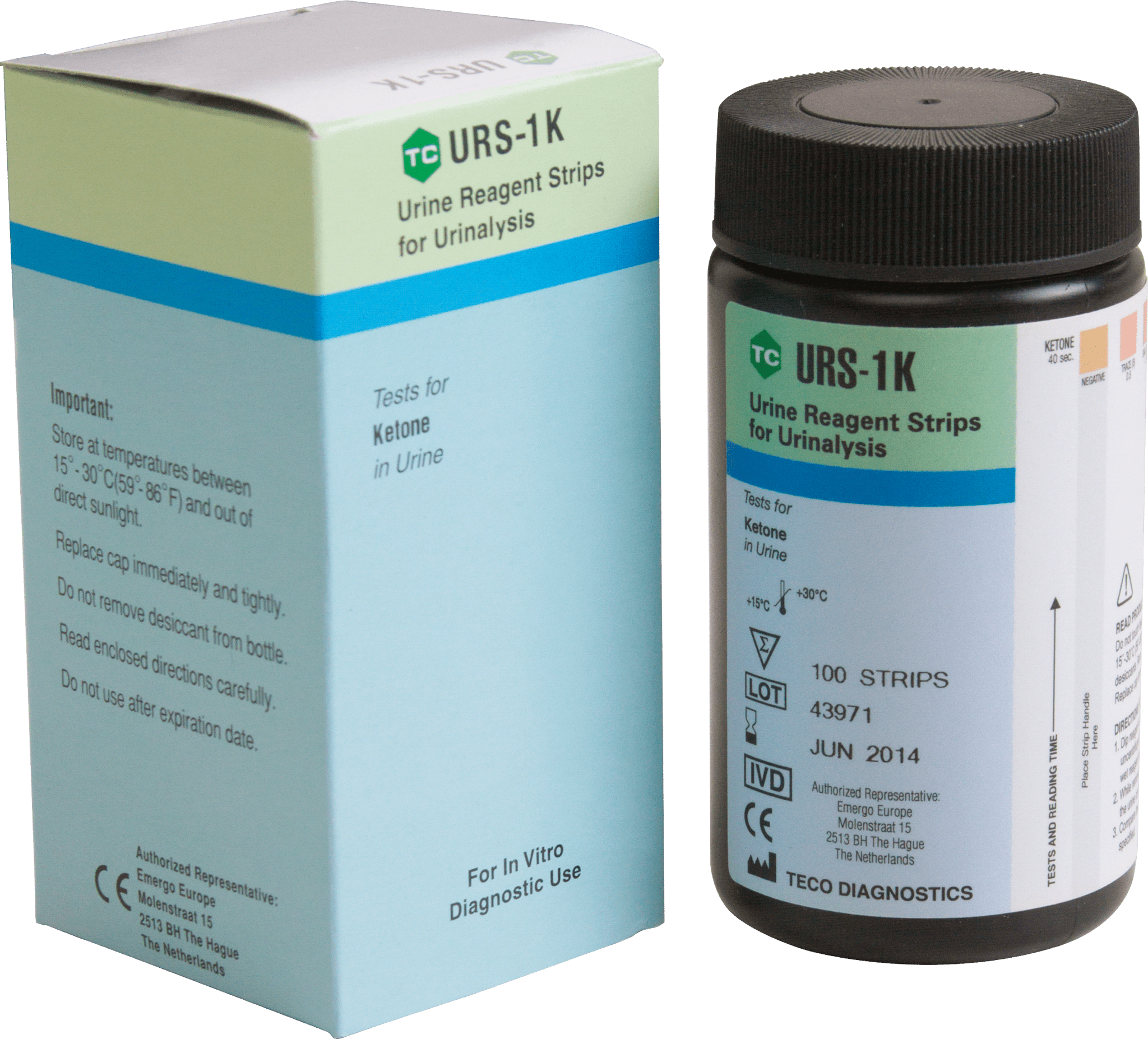 BX/100 - Ketone Urinalysis Reagent Test Strip (100 count) - Best Buy Medical Supplies