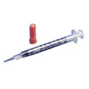 BX/100 - Monoject&trade; SoftPack Insulin Syringe with 29G x 1/2" L Needle and Accu-tip&trade; Flat Plunger Tip 1/2mL - Best Buy Medical Supplies
