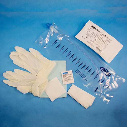 BX/100 - MTG EZ-Advancer&trade; Closed System Intermittent Catheter Kit with 12Fr 16" Catheter and PVP Swabs, Sterile, Latex-free - Best Buy Medical Supplies