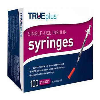 BX/100 - REPLACES EZ831365 Nipro TRUEplus&trade; Insulin Syringe 31G x 5/16" - Best Buy Medical Supplies