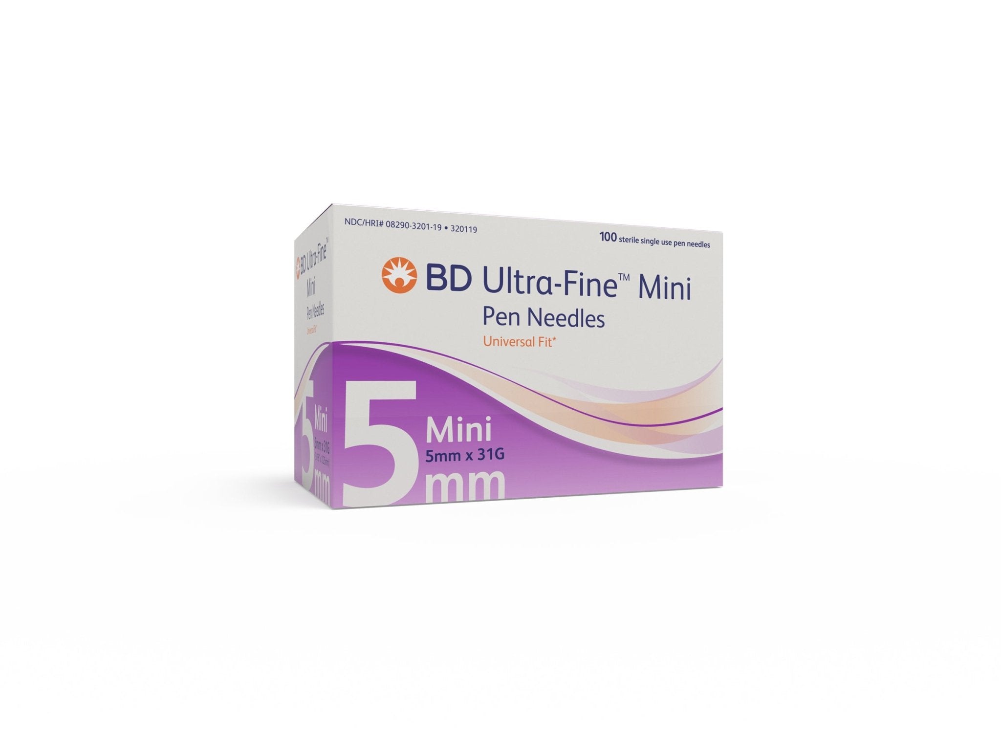 BX/100 - Ultra-Fine III Mini Pen Needle 31G x 3/16" (100 count) - Best Buy Medical Supplies