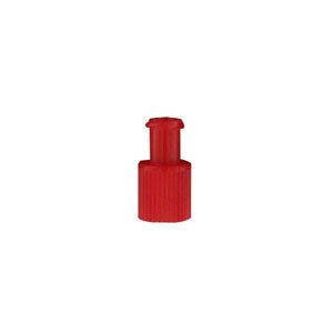 BX/100 - Vygon Male/Female Double Obturator Luer Lock Cap Red, Polyethylene, Pyrogen-Free - Best Buy Medical Supplies