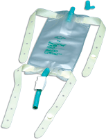 BX/12 - Bard Dispoz-A-Bag&reg; Leg Bag with Rubber Cap Valve, Sterile, Latex Straps 19 oz - Best Buy Medical Supplies