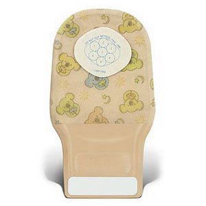 BX/15 - ConvaTec Little Ones&reg; One-Piece Drainable Pouch with 5/16" to 2" Cut-to-Fit Stomahesive&reg; Skin Barrier, One-Sided Comfort Panel and Tail Clip - Best Buy Medical Supplies