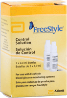 BX/2 - FreeStyle&reg; Control Solution 4mL, Red - Best Buy Medical Supplies