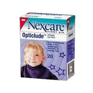 BX/20 - 3M Nexcare&trade; Opticlude&trade; Junior Orthoptic Eye Patch 2-1/2" x 1-1/4", Beige, Latex-free - Best Buy Medical Supplies