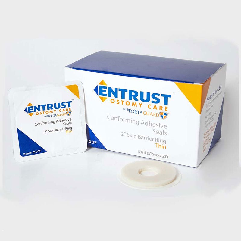 BX/20 - Fortis Entrust&trade; Skin Barrier Ring, Thin, with Fortaguard, 2" - Best Buy Medical Supplies