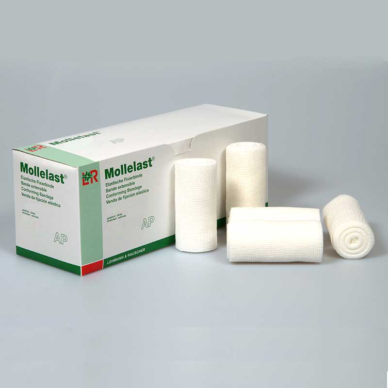 BX/20 - Lohmann & Rauscher Mollelast&reg; Conforming Bandage, Sterile 3-1/10" x 4-2/5 yds - Best Buy Medical Supplies